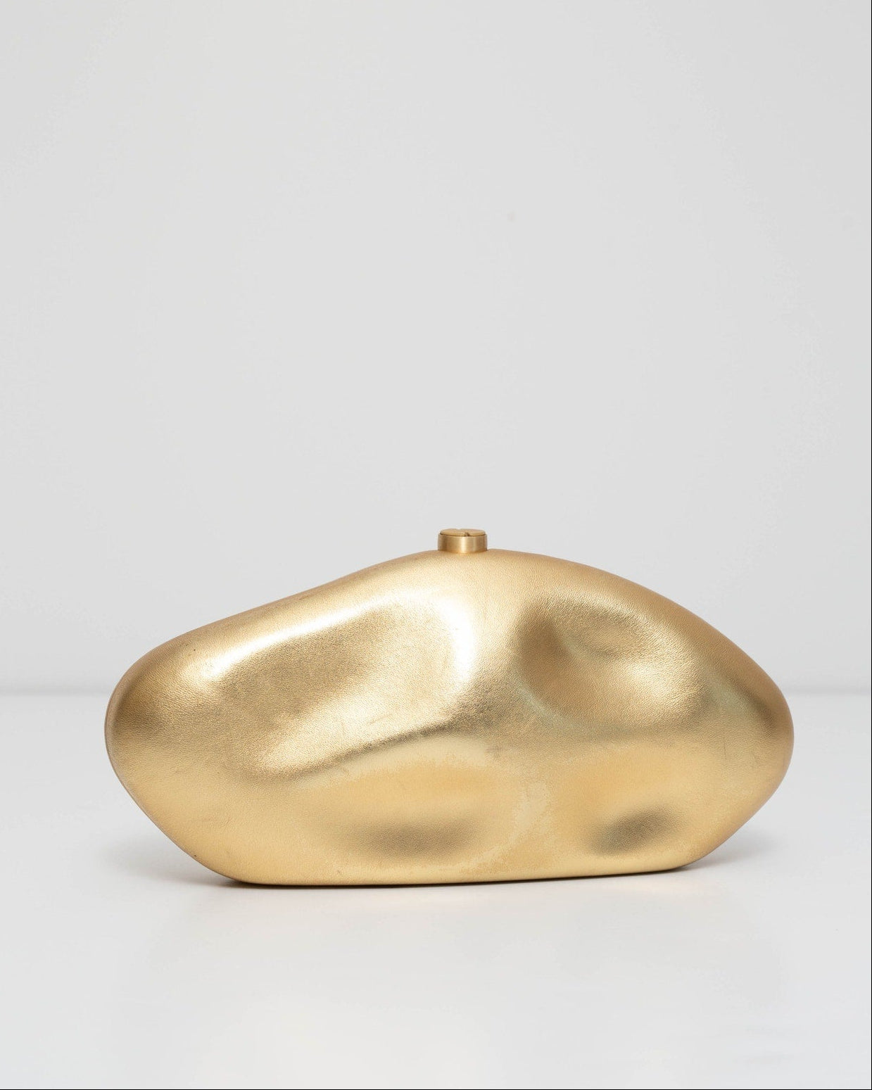 Cult Gaia Accessories Caldera Clutch in Gold - Pre - owned - Wind & Song