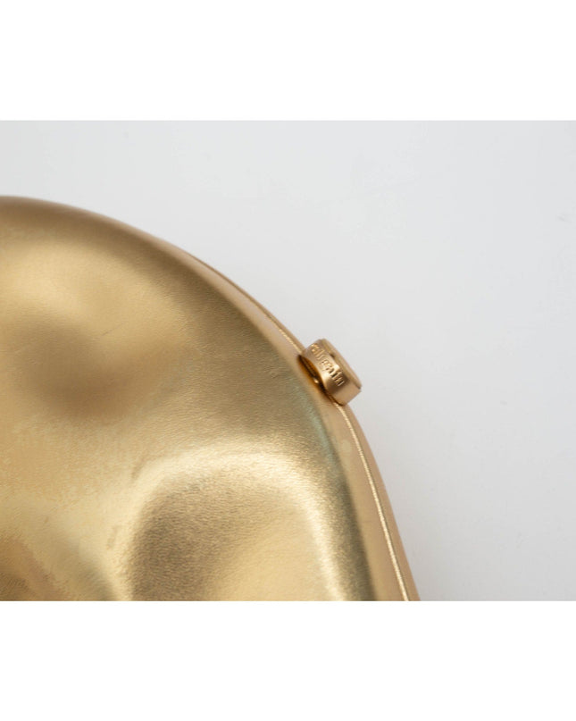 Cult Gaia Accessories Caldera Clutch in Gold - Pre - owned - Wind & Song