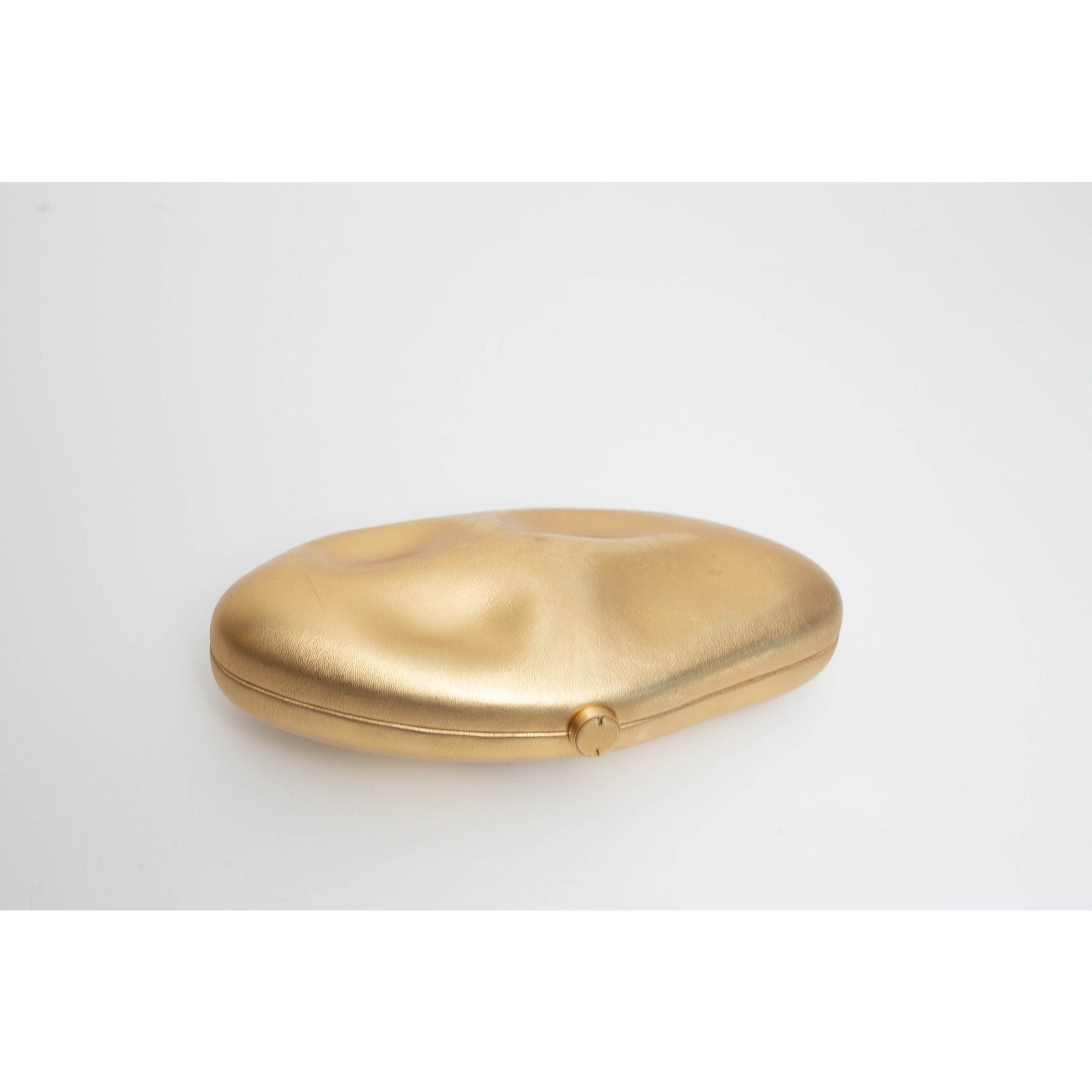Cult Gaia Accessories Caldera Clutch in Gold - Pre - owned - Wind & Song