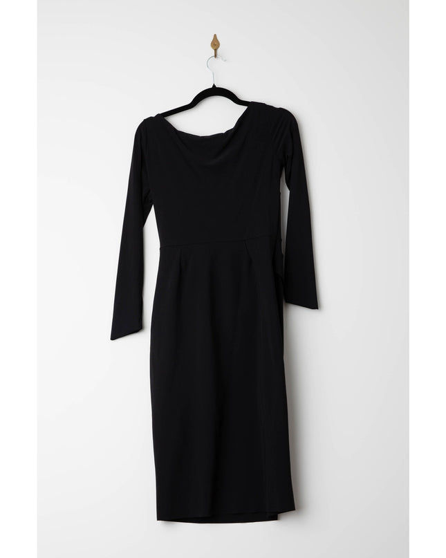 Chiara Boni La Petite Robe Kaya Sheath Black Jersey
