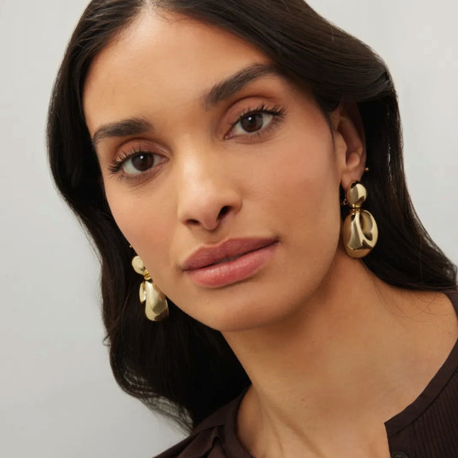 Lele Sadoughi Medallion Drop Earrings