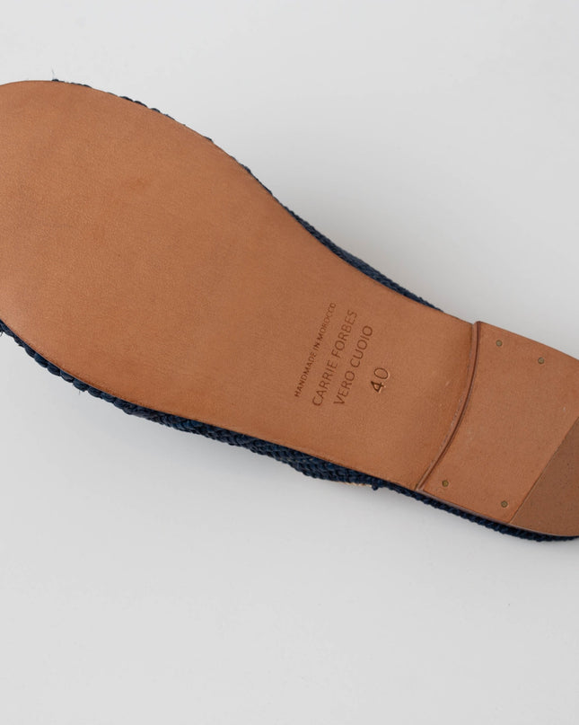Carrie Forbes Salon Woven Slide Sandals