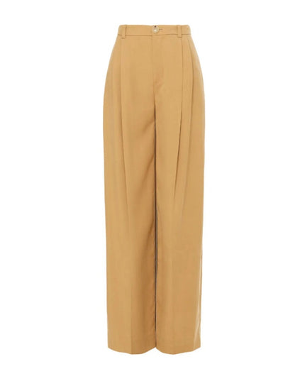 VINCE Drop Waist Pleated Pants