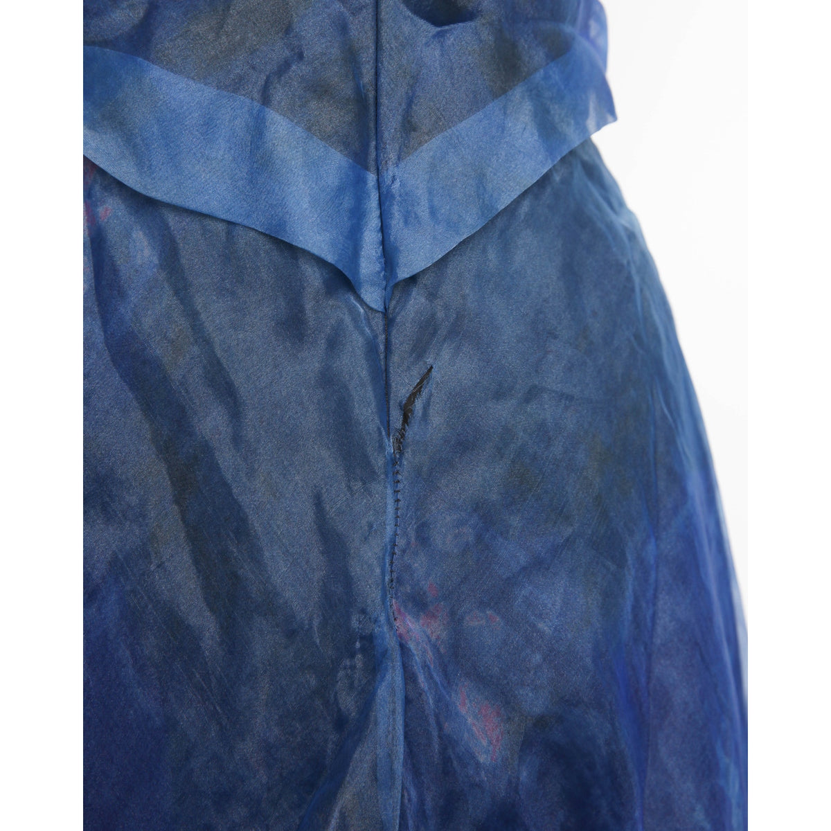 Rene Ruiz Collection Blue Organza Gown Size 4