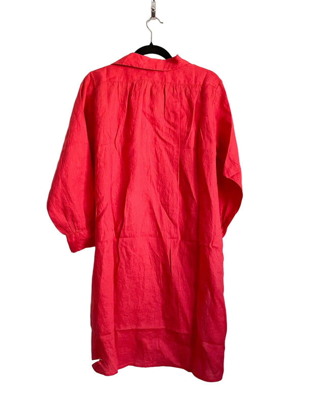 Dôen Jora Linen Dress in Scarlet Size XS NWT - Wind & Song