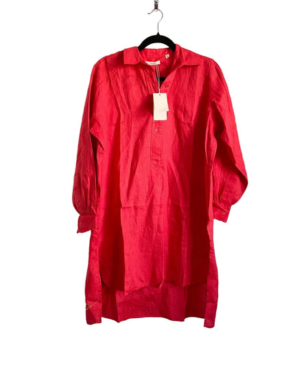 Dôen Jora Linen Dress in Scarlet Size XS NWT - Wind & Song