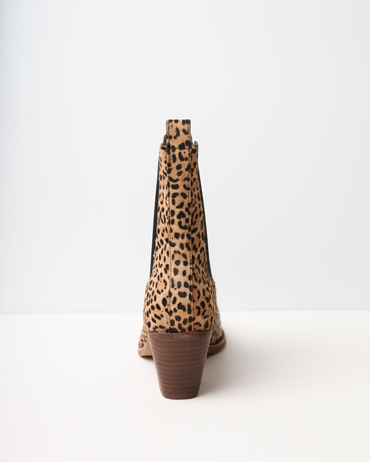 Dolce Vita Shadie Leopard Calf Hair Chelsea Booties - Wind & Song