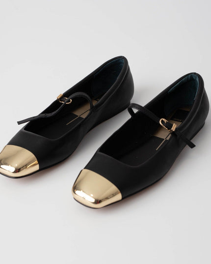 Dolce Vita Women's Reyes Toe Cap Ballet Flat - Wind & Song