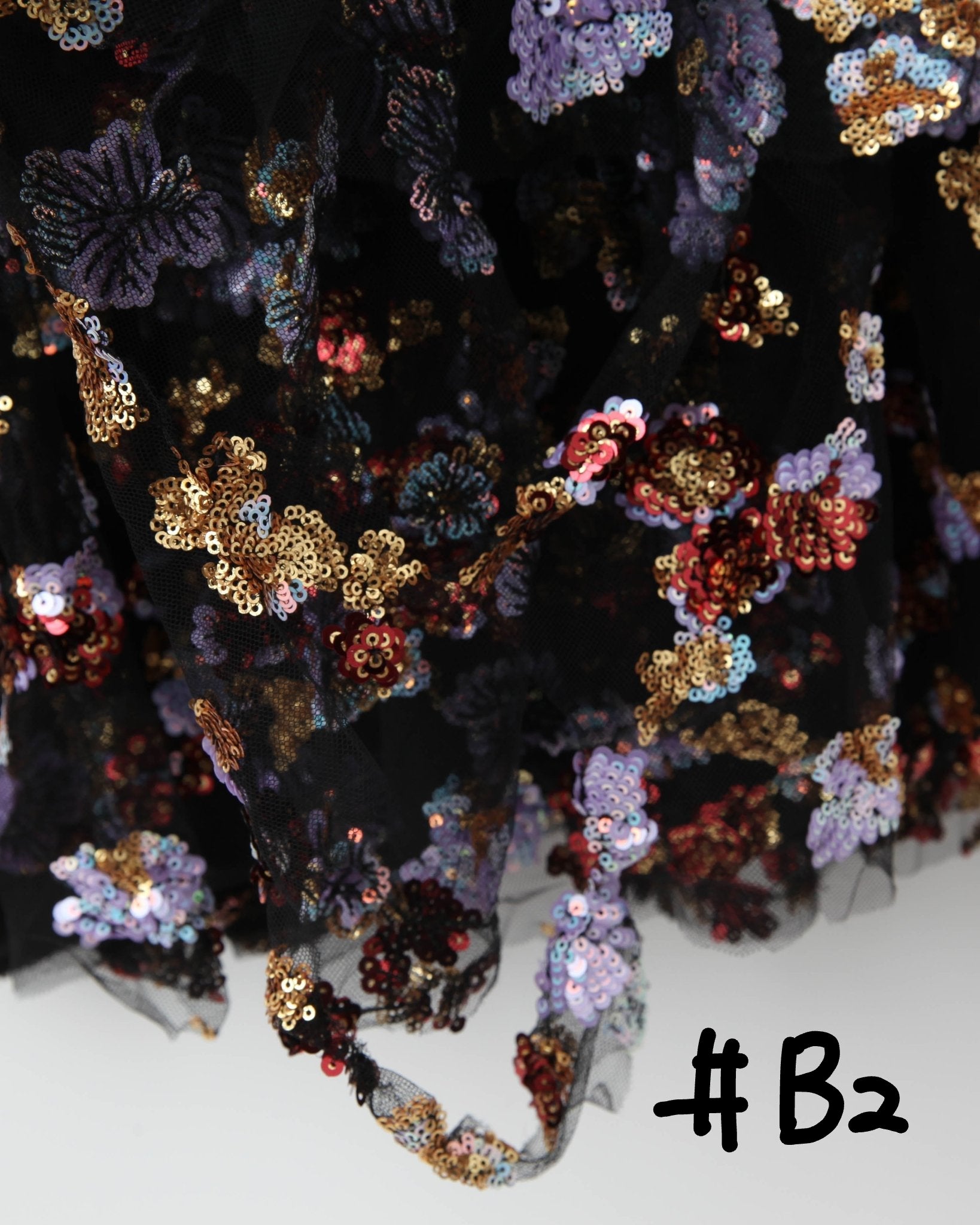 Dress The Population Lorain Sequin Tiered Ruffle Gown - Wind & Song