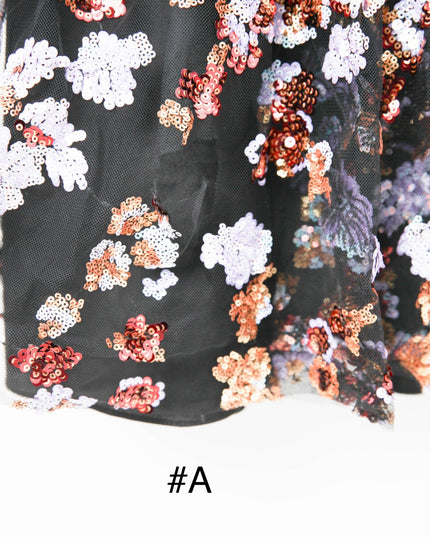 Dress The Population Lorain Sequin Tiered Ruffle Gown - Pre - Owned - Wind & Song