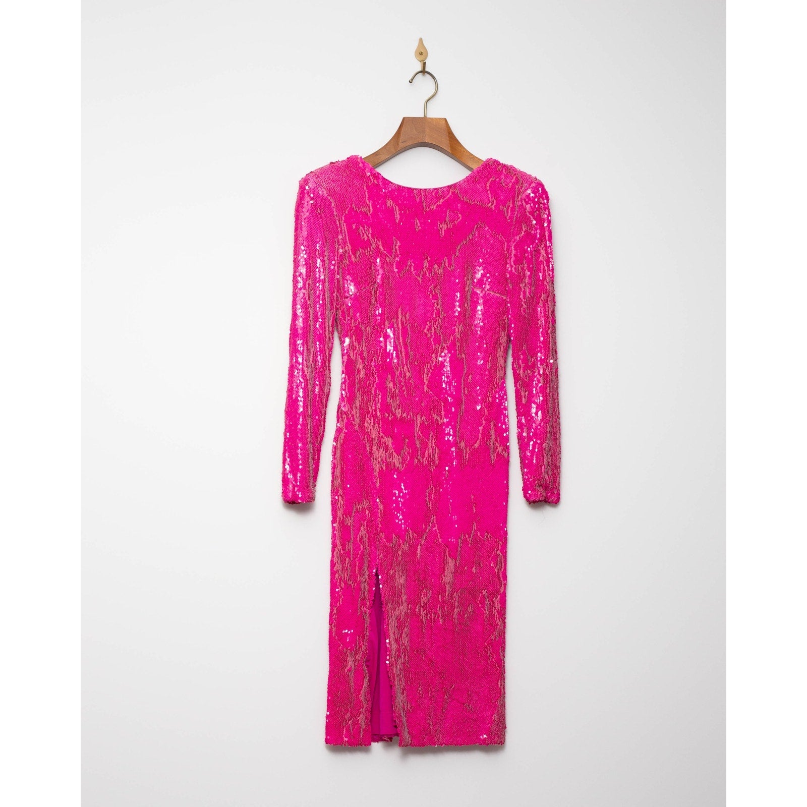 Dress The Population Pink Natalie Sequin Sheath Size S - Pre - owned - Wind & Song