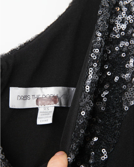 Dress The Population Sequin Kyle Sheath Size XS - Wind & Song