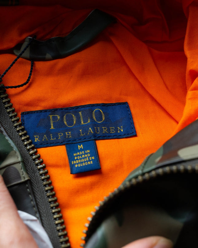 Polo Ralph Lauren Camo Raincoat Water-resistant NWT