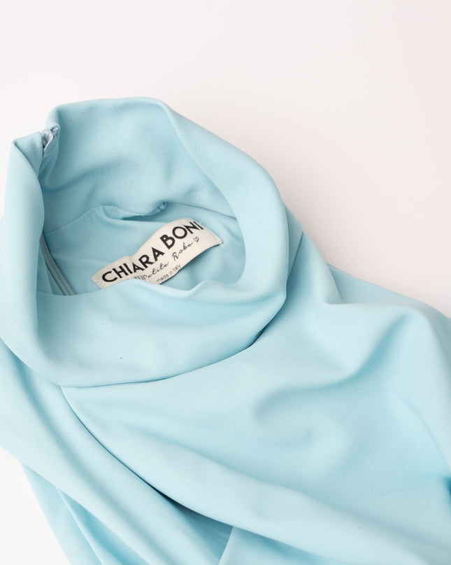 Chiara Boni La Petite Robe Gudrum Blue Long Dress