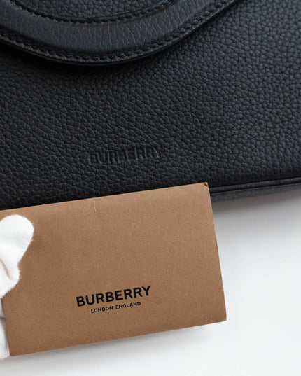 BURBERRY POCKET BELT BAG IN BLACK