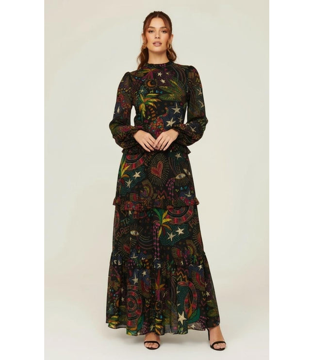 FARM Rio Amazonia Maxi Dress - Size XS - Wind & Song