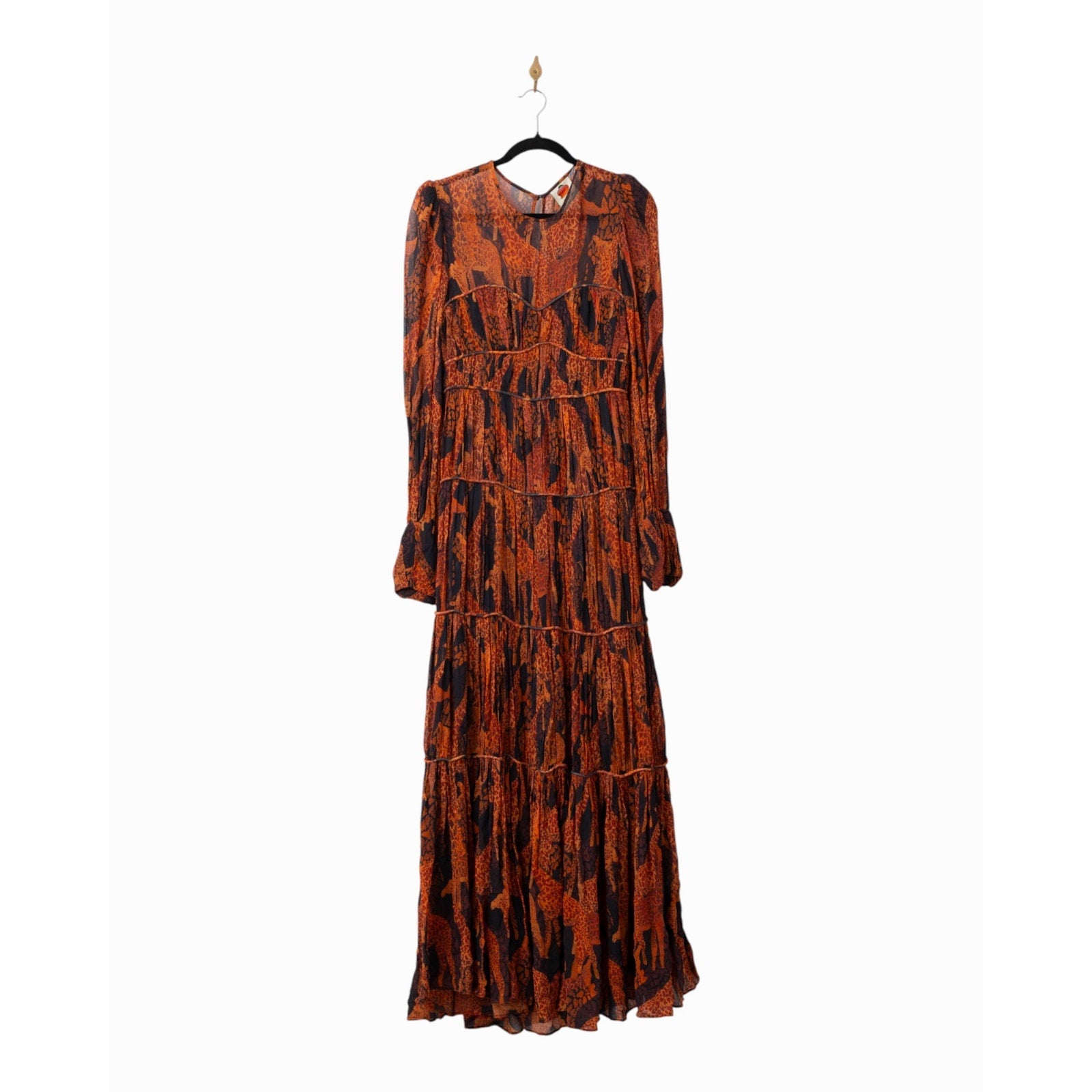 FARM Rio Giraffes Puff Sleeve Maxi Dress - Wind & Song