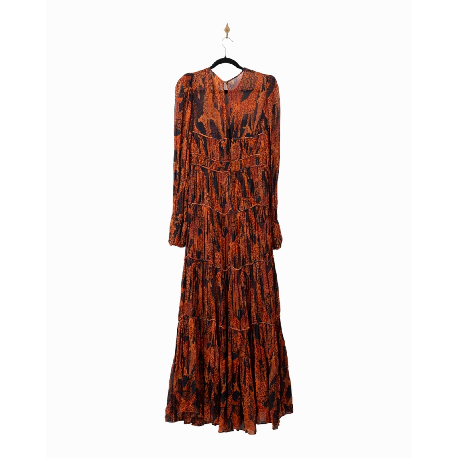 FARM Rio Giraffes Puff Sleeve Maxi Dress - Wind & Song