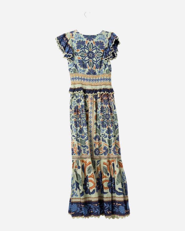 FARM Rio Ocean Tapestry Maxi Dress - Wind & Song