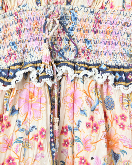 FARM Rio Superbloom Tapestry Cream Maxi Dress - Wind & Song