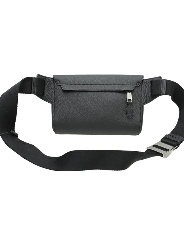 BURBERRY POCKET BELT BAG IN BLACK