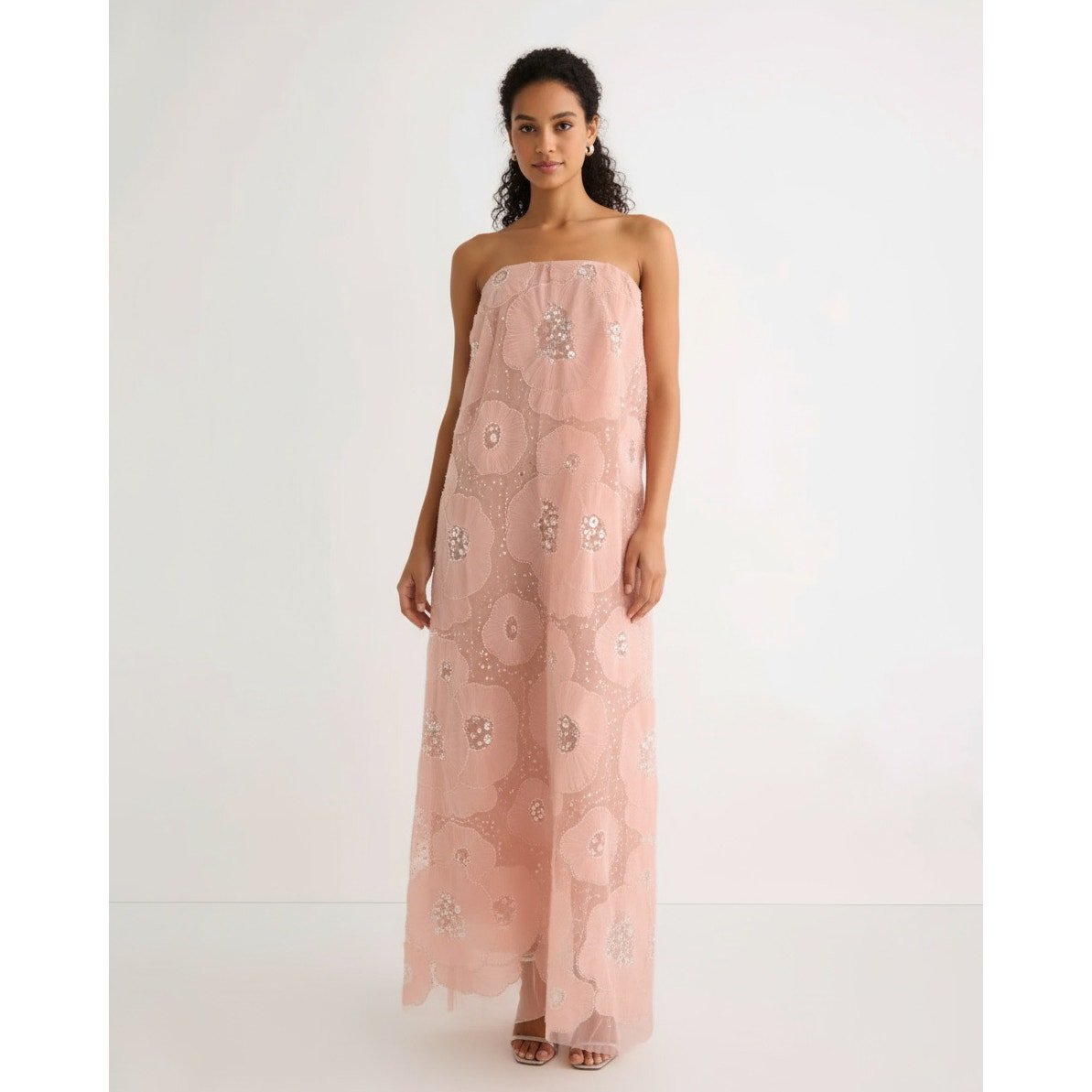 Helsi Margot Floral Gown in Pink - Wind & Song