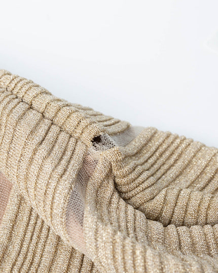 Hervé Léger Gold Metallic Bandage Gown - Wind & Song