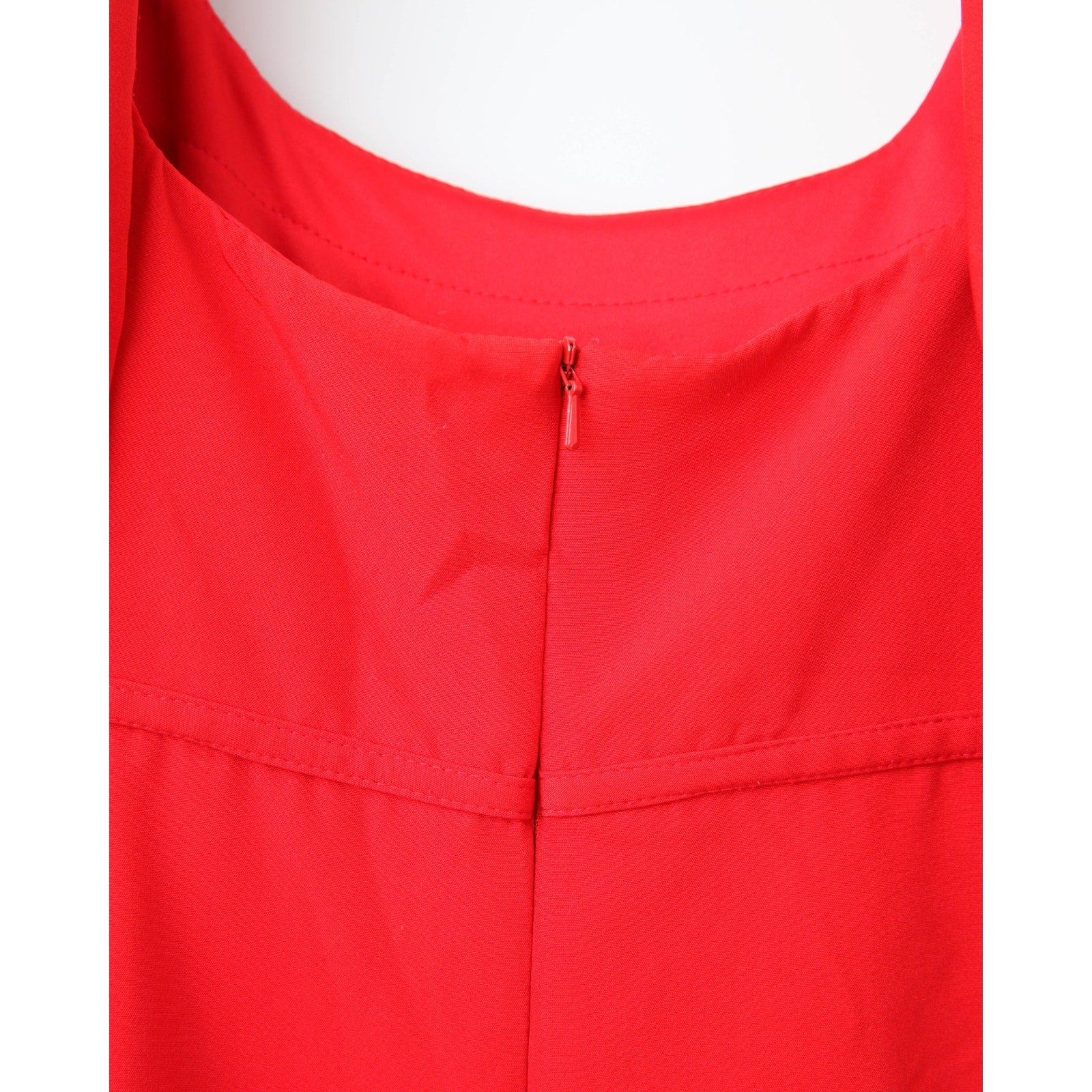 Ieena for Mac Duggal Red Crepe Puff - Sleeve Maxi Dress – Size 4 - Pre - owned - Wind & Song