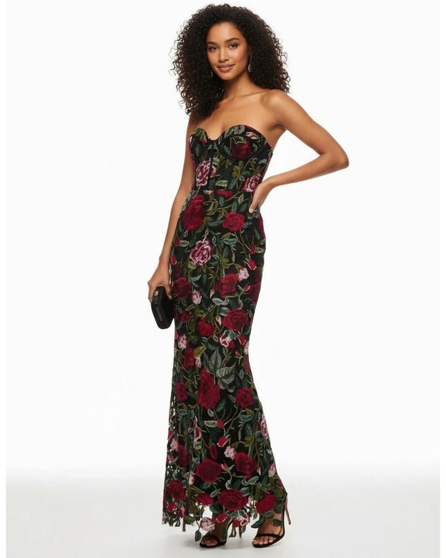 Ieena for Mac Duggal Strapless Bustier - Size 4 - Wind & Song