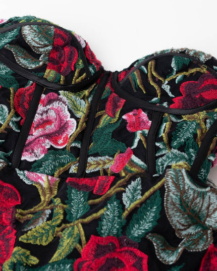 Ieena for Mac Duggal Strapless Bustier - Size 4 - Wind & Song