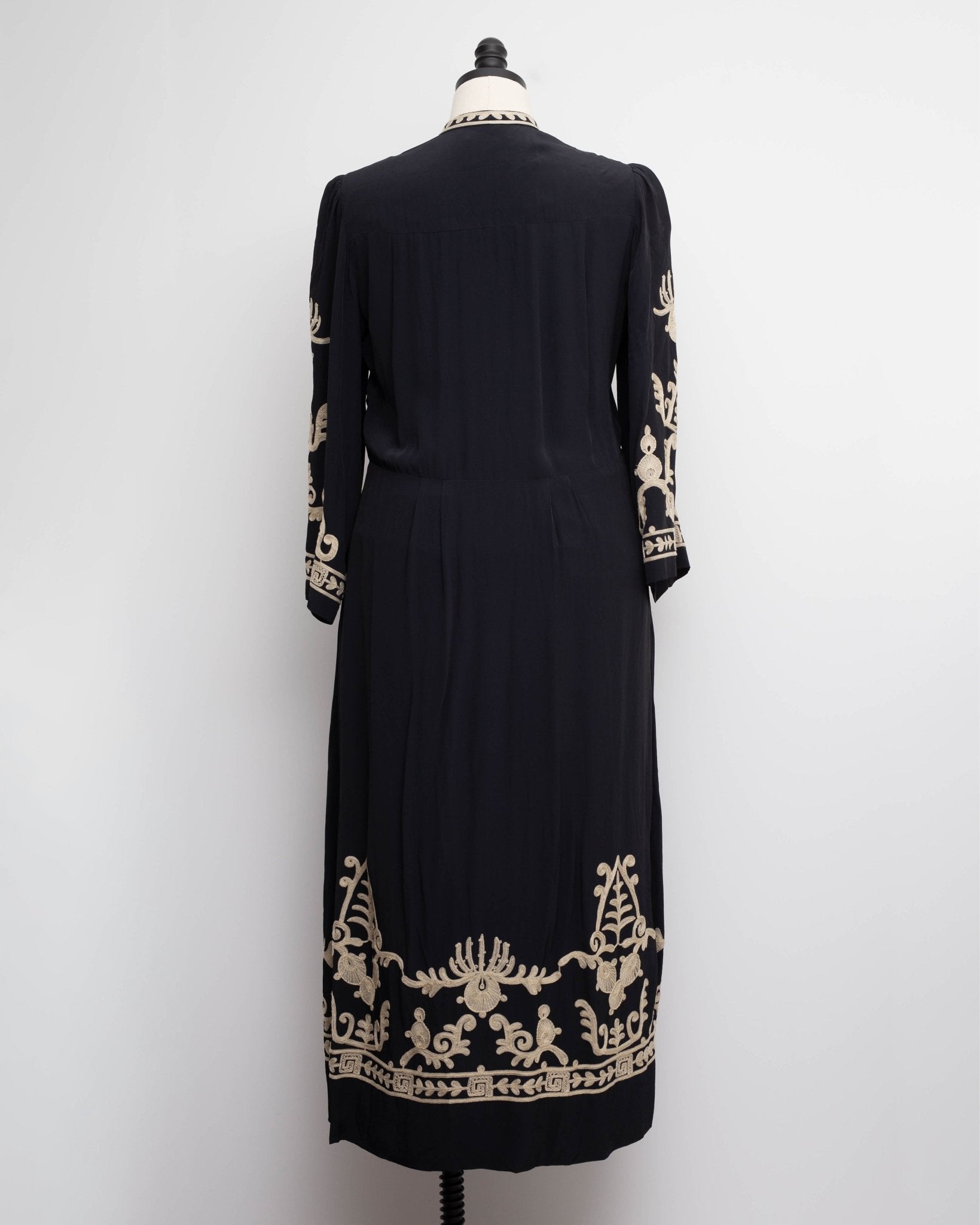 Isabel Marant Étoile Feliana Embroidered Long Sleeve Maxi Dress Size 42 - Wind & Song