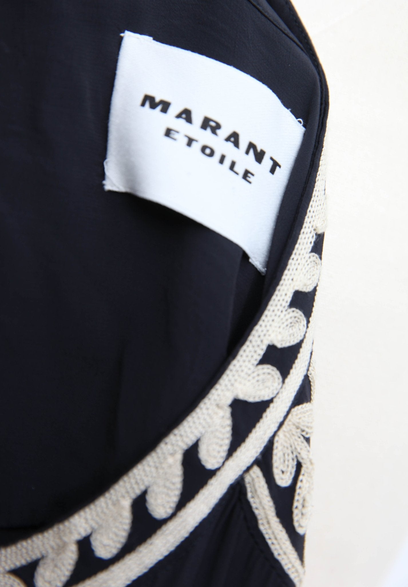 Isabel Marant Étoile Feliana Embroidered Long Sleeve Maxi Dress Size 42 - Wind & Song