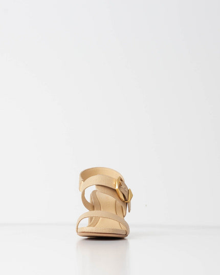 Jimmy Choo 70mm Hawke Leather Buckle Slingback Sandals - Wind & Song