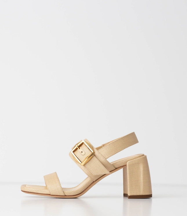 Jimmy Choo 70mm Hawke Leather Buckle Slingback Sandals - Wind & Song
