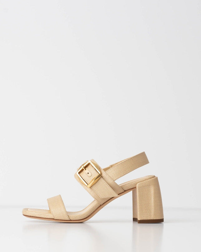 Jimmy Choo 70mm Hawke Leather Buckle Slingback Sandals - Wind & Song