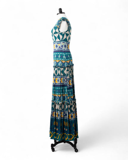 La DoubleJ Blue Pimento Dress - Wind & Song