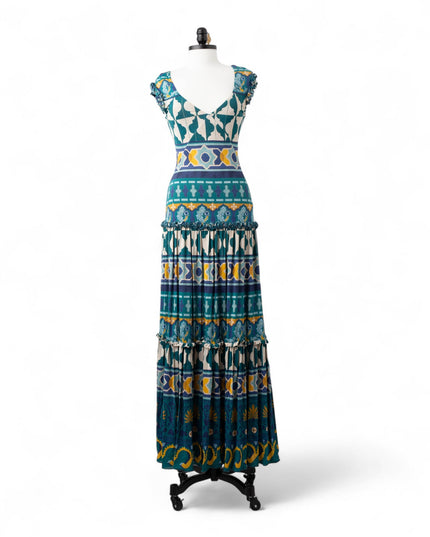 La DoubleJ Blue Pimento Dress - Wind & Song