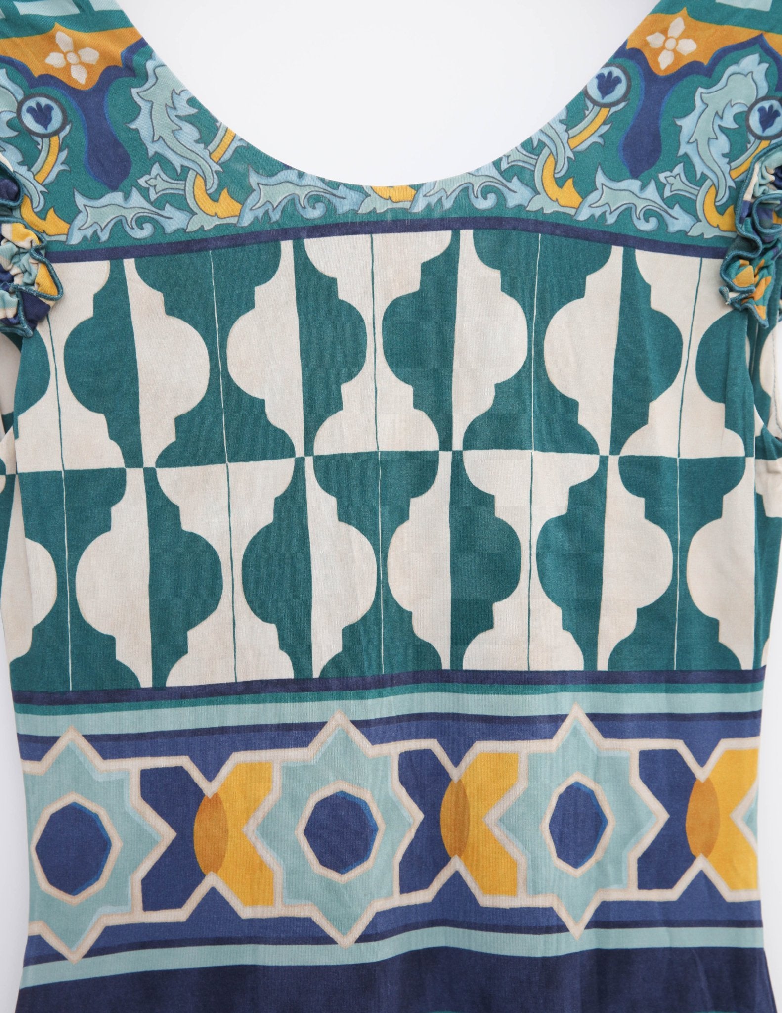La DoubleJ Blue Pimento Dress Size L - Wind & Song