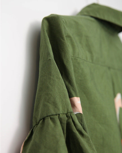 La DoubleJ Choux Chain - Link Print Midi Dress XS – Made in Italy - Wind & Song