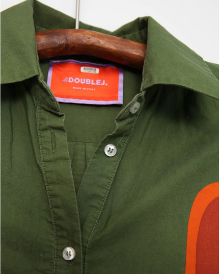 La DoubleJ Choux Chain - Link Print Midi Dress XS – Made in Italy - Wind & Song