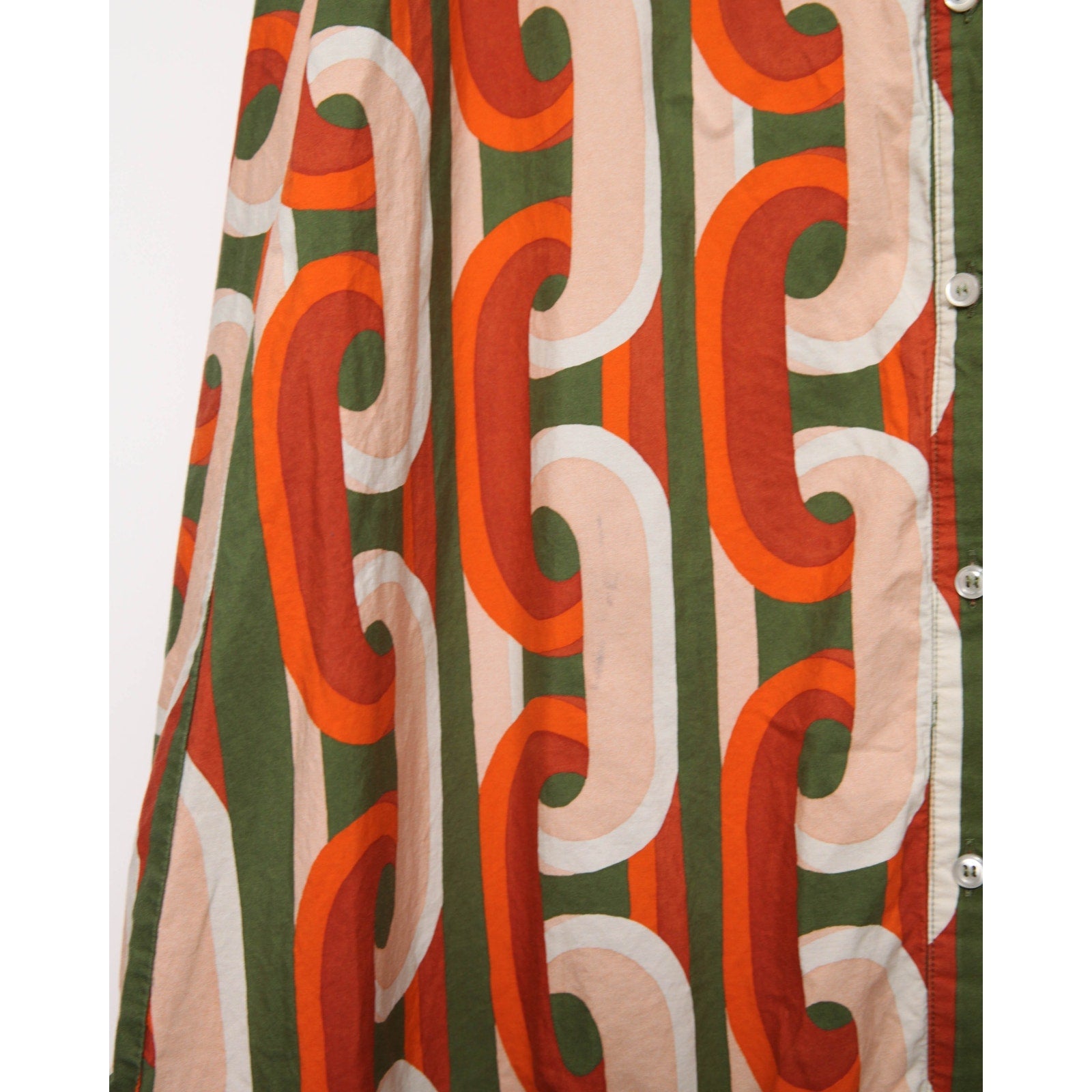 La DoubleJ Choux Chain - Link Print Midi Dress XS – Made in Italy - Wind & Song