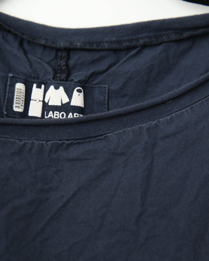 Labo.Art Abito Cotton Dress in Blue - Wind & Song