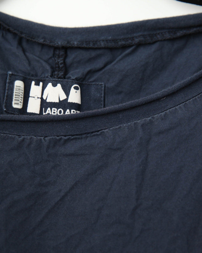 Labo.Art Abito Cotton Dress in Blue - Wind & Song