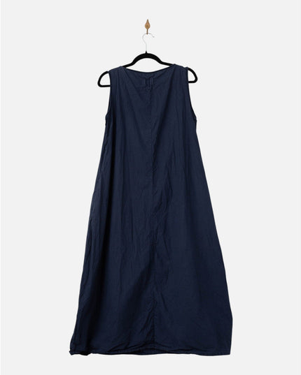 Labo.Art Abito Cotton Dress in Blue - Wind & Song
