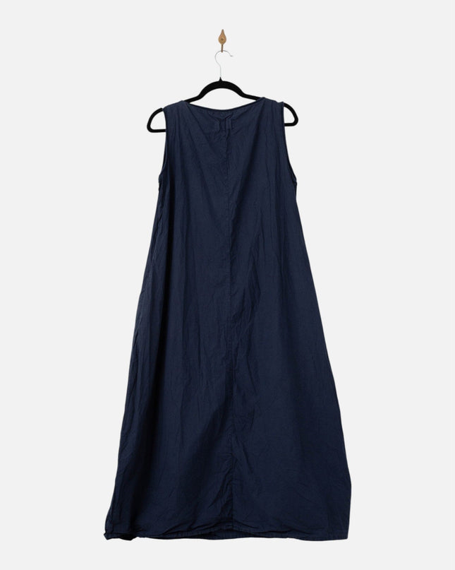 Labo.Art Abito Cotton Dress in Blue - Wind & Song