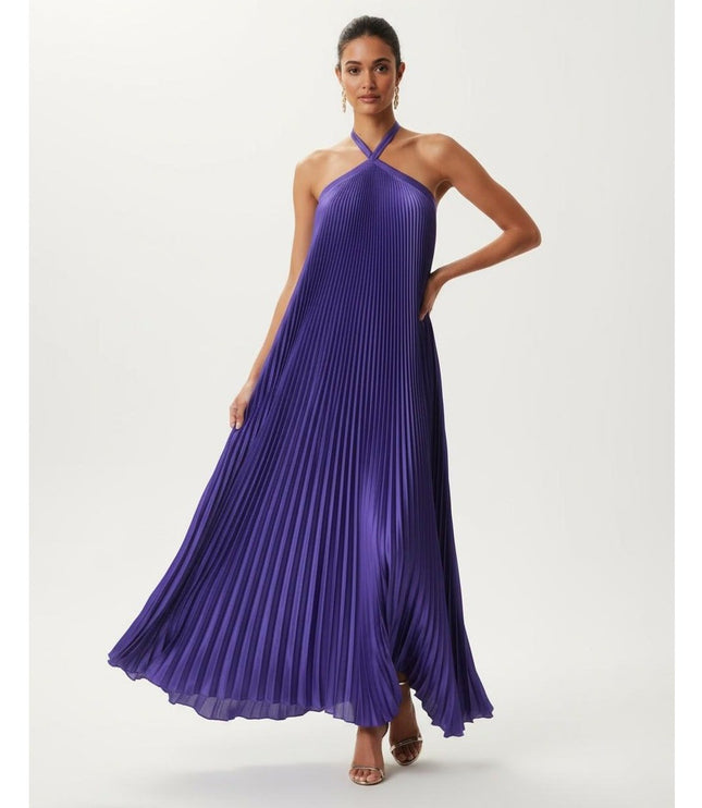 L'IDÉE Déesse Gown in Purple - Wind & Song