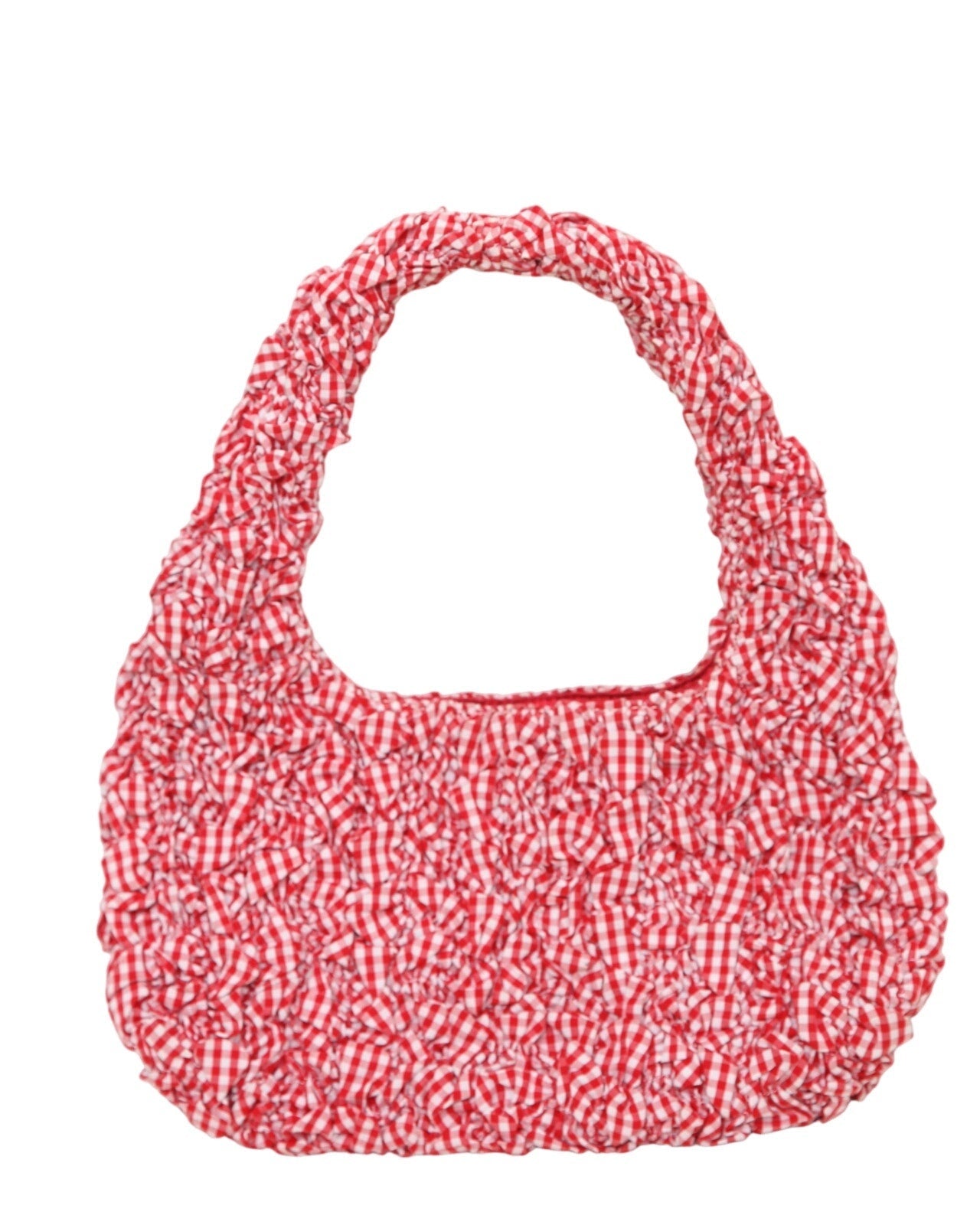 Loeffler Randall Smocked Mini Hobo Bag in Red - Pre - owned - Wind & Song