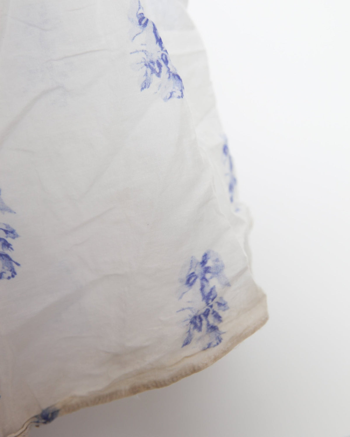 LoveShackFancy Lilah Victorian Blue Floral Maxi Dress – US 2 - Wind & Song