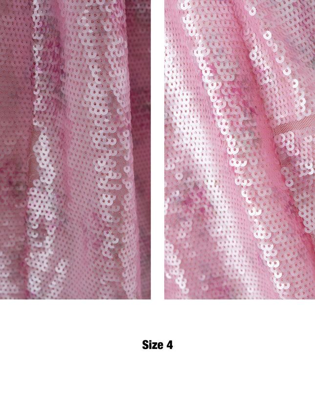 LoveShackFancy Pink Floral Stasia Sequin Midi Dress - Wind & Song