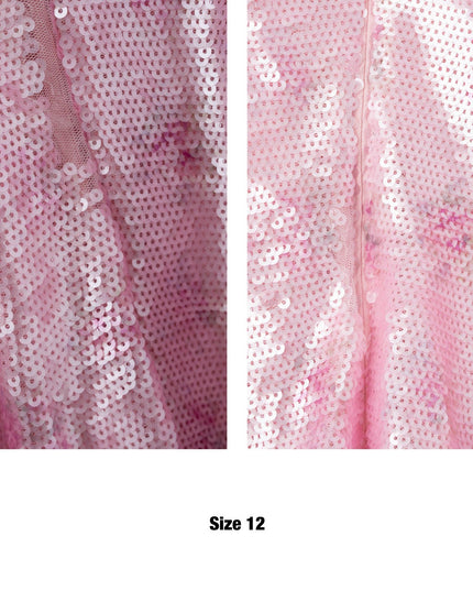 LoveShackFancy Pink Floral Stasia Sequin Midi Dress - Wind & Song